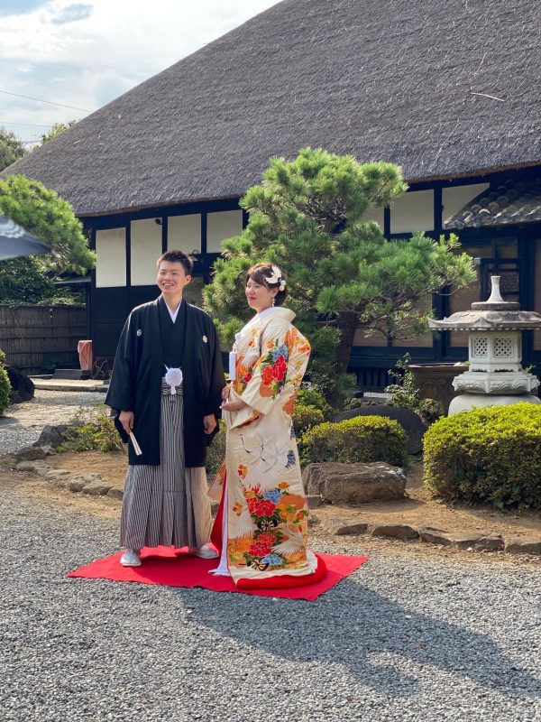 藤右ェ門wedding：色鮮やかな打掛