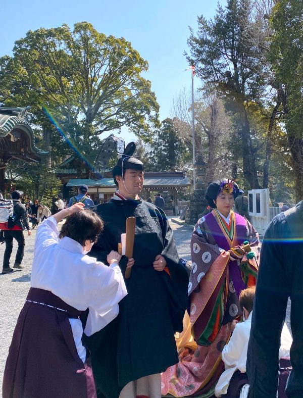 藤右ェ門wedding：十二単婚礼＠筑波山神社